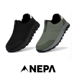 [백화점 매장판] 네파 NEPA 남성 패딩 슬립온 겨울 아웃도어 데일리 패션 보온 방한 운동화