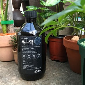 훈탄 목초액 500ml 식물 토양 살충제보다 안전한 관리제 개량제, 1개