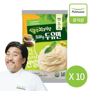 풀무원 [풀무원] 지구식단 Silky두유면150g 10개, 150g