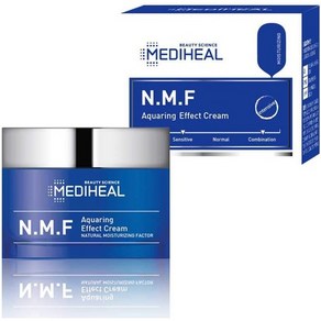 일본직발송 6. MEDIHEAL(메디힐) 【정규품】NMF 아쿠아링 이펙트 크림 50밀리리터 (X 1) B08W3TPMBN, One Size, 1개, 50ml