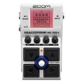 ZOOM MS-50G+ 멀티스톰프 줌 MS50G 플러스 기타 이펙터