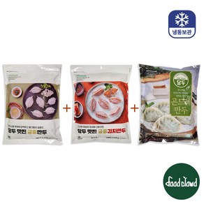 담두 맛찐 궁중만두 1kg + 궁중김치만두 1kg + 곤드레만두 1kg, 1개