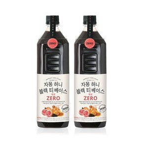 룩아워티 자몽 허니 블랙티 베이스 제로 1 050g 2개세트, 1050g, 2개, 1개입