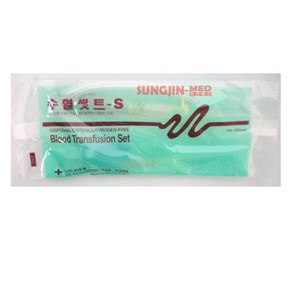 (두원) 수혈세트-S 20G(Blood Tansfusoin Set) 1pack/20ea, 20개