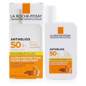 La Roche Posay 안텔리오스 샤카 플루이드 인비저블 SPF50+ 모든피부타입용 허브향 50ml 1개