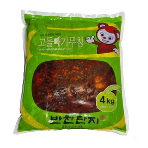 반찬단지 고들빼기 4KG, 1개