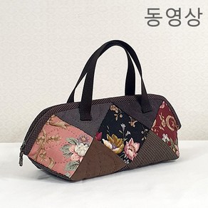 17조각 가방(동영상) 빨간바늘퀼트 만들기 재료 키트 KIT