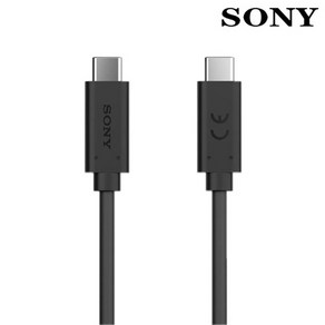 정품 SONY UCB32 케이블 USB-CTOC TYPE-C 케이블 USB3.1 Thundebolt3 비디오 출력 가능, 100cm, 1개