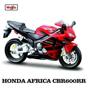 마이스토 1/18 야마하 BMW 닌자 혼다 오토바이 다이캐스트 피규어 모형 장난감, 18 AFRICA CBR600RR