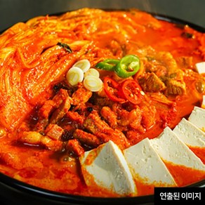 돼지김치찌개 국내산 캠핑음식 밀키트 백년찬방, 1개, 350g