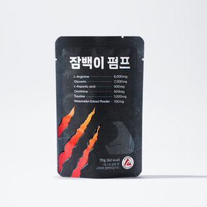 잠백이 펌프 헬스부스터, 70ml, 30개