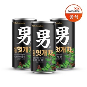 [G] 힘찬하루 헛개차 180ml x 30캔