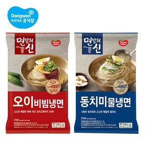 동원 면발의신 오이비빔냉면, 436g, 1개