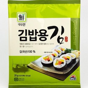 5분마켓 대림 김밥용김 김밥만들기 20g, 1개