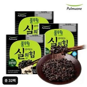 풀무원 국산 검정콩 나또 총 32팩(검은콩나또+가쓰오간장소스+겨자소스)X2팩X16팩, 16개