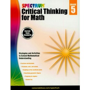 Spectum Citical Thinking fo Math Gade 5