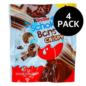 킨더 초콜릿 본 크리스피 kinde Schoko Bons Cispy, 2g, 4개