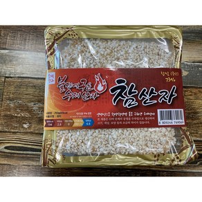 소미한과 불판에 구운 수제 참산자 전통한과 찹쌀 간식 제사용, 1개, 250g