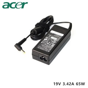 [ACER] 아답터 100~240V / 19V 3.42A [내경1.7mm/외경5.5mm] ADP-65VH F 전원 케이블 미포함 [비닐포장], 1개