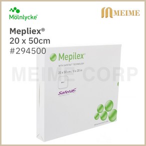 메필렉스 메피렉스 Mepilex 20 x 50 cm 1 박스 ( 2매 ) 294500 매피렉스 20X50cm 1박스 2EA, 1개