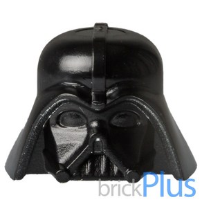 레고 부품 헤드기어 다스베이더 헬멧 Black Minifig Headgear Helmet SW Darth Vader 4124172 30368