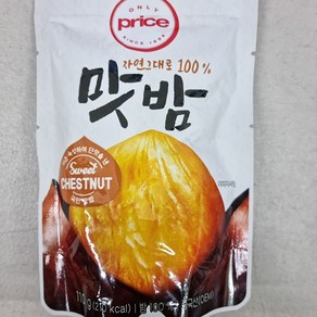 온리프라이스 자연그대로 100% 맛밤 110g, 1개