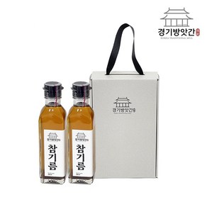 경기방앗간 저온압착방식 방앗간 통깨 진한 참기름 들기름 180ml 세트(중국산), 2.참참기름 세트(중국산180), 1세트