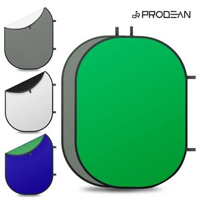 프로딘 원터치 양면 크로마키 배경천 유튜브 동영상