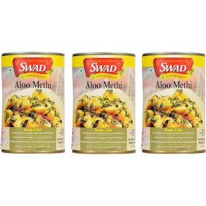 Swad Aloo Methi 450G Ready To Eat 스와드 알로메티 450g, 3개