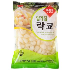 [푸른들마켓][일가집] 락교 1kg, 1개