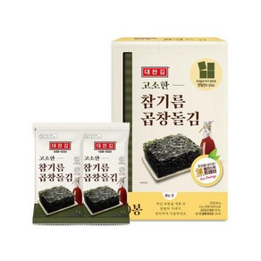 (행사상품)대천 참기름곱창돌김_ECO 4Gx20봉, 80g, 1개