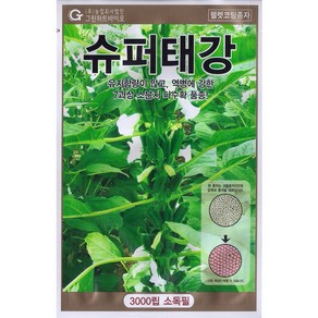 [모종심는아빠] 유지함량이 많고 역병에 강한 7과성 소분지 다수확 품종 슈퍼태강참깨 종자3000립, 1개