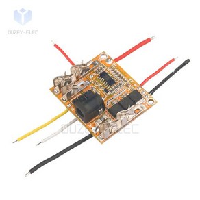 BMS 5S 21V 18650 이온 배터리 보호 회로 충전판 모듈 PCM Lipo-Cell PCB 모듈 DC 드릴링, 1개, 기본