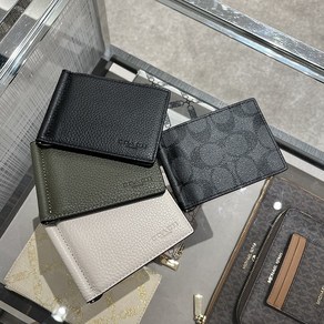 코치 슬림 머니클립 빌폴드 월렛 호환 COACH SLIM MONEY CLIP BILLFOLD WALLET CH090 CH086