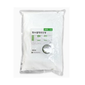 큐원 함수결정포도당 1kg 이든 업소용 소포장, 3개