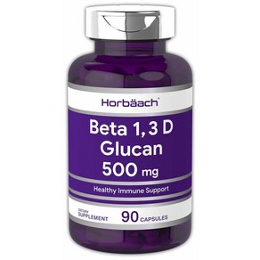 Hobaach Beta Glucan 호바흐 베타글루칸 1 3 D 500mg 90정, 1개