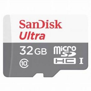 샌디스크 MicroSDHC 울트라 32GB 100MB/s Class10 QUNR CS