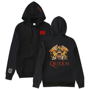 퀸 Queen 프레디 머큐리 록 밴드 후드집업 후드티 티셔츠 스트릿패션 N0190