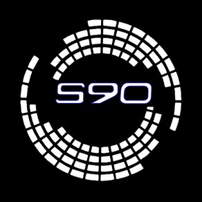 자동차 도어 웰컴 라이트 로고 볼보 S90 - LED 레이저 프로젝터 램프 고스트 섀도우 2-4 개, [01] Fo S90 Logo, [01] 2 Pieces, 2개