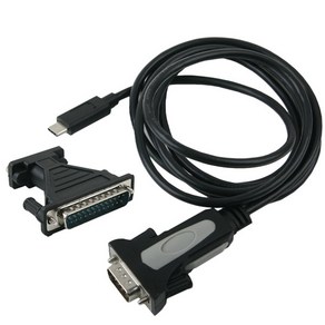 USB C타입 to RS232 시리얼 변환 케이블 1.8M WT289, 1개