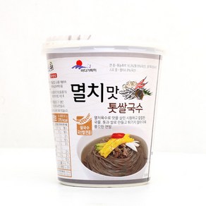 [더블유티] 멸치톳 쌀국수 컵라면 12개