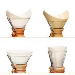 케맥스 케멕스 chemex 필터 4종, FS-100(사각화이트필터), 1개, 1개