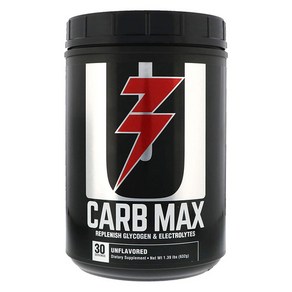 Univesal Nutition 유니버셜 뉴트리션 카브 맥스 인공맛 무첨가 632g 글리코겐 전해질 Cab Max, 1개