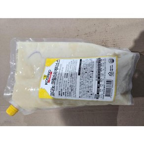 크림스파게티소스(스파우트) 2kg 코다노 냉동, 1개, 단품