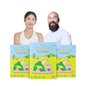 [3SET] 헤이씨리! 무설탕 프로틴 시리얼 단백질 식단 그래놀라 대용량 오리지널x오리지널x오리지널, 400g, 3개