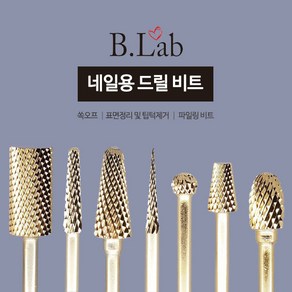 B.Lab 뷰랩 네일용 드릴 비트_골드 다이아몬드 20종, SJ-12, 1개