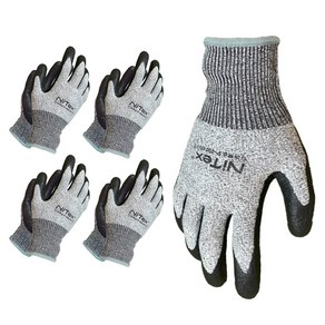 나이텍스 P200 컷3 손 보호 장갑 잘림 베임 절단 방지 작업 글러브 5개입 / Nitex P-200 Cut 3 Cut-resistant gloves 5pairs