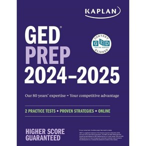 GED Test Pep 2024-2025: 2 Pactice Tests + Poven Stategies + Online : 2 Pactice Tes..., Kaplan Publishing