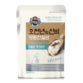 CJ_명품천일염요리용 중간입자, 500g, 1개