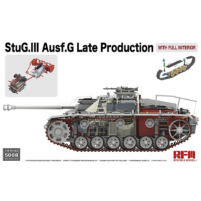 RM5088 1/35 StuG.III Ausf.G Late Poduction with Full Inteio, 1개